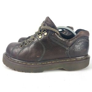Dr MARTENS 10940 Y2K brown leather Chunky Chonky Platform Loafers